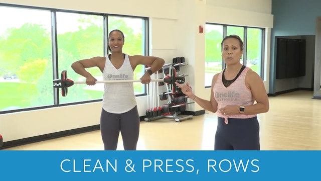 Clean & Press and Row Tips with JoJo and Sam