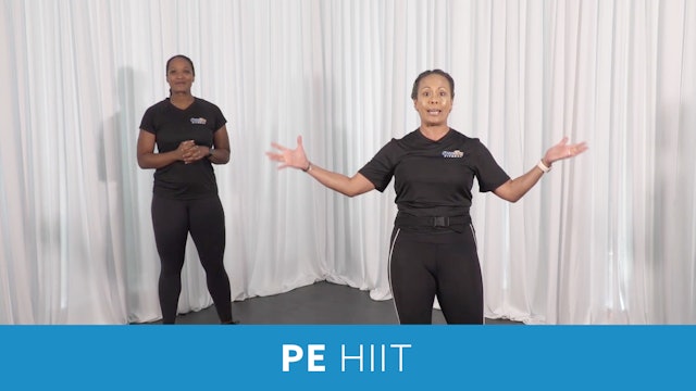 PE HIIT 20 Minutes Workout #2 with JoJo and Sam