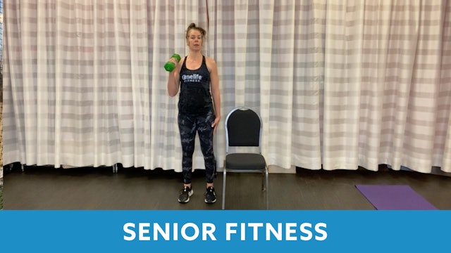 Senior Fitness with Juli (LIVE Monday 3/8 @ 11am EST)