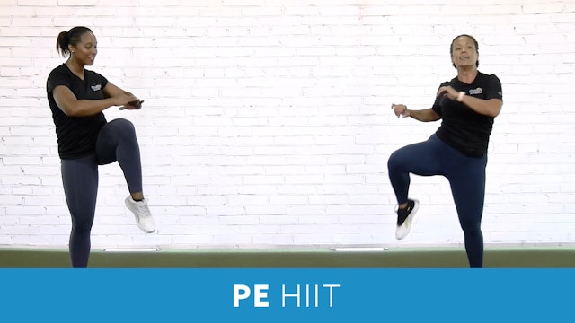 PE HIIT Workout 20 Minutes with JoJo and Sam