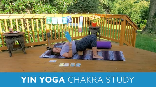 60 Min Yin Yoga Chakra Study with Morgan