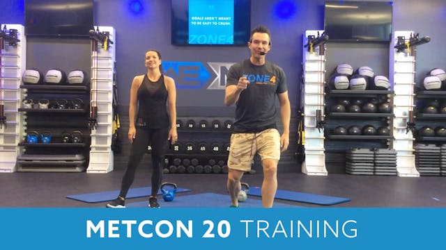 MetCon 20 Workout with Josh