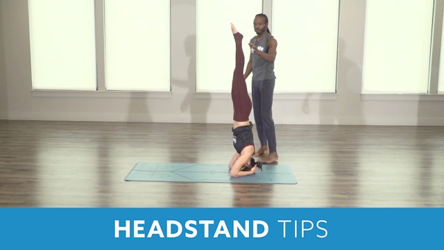 Headstand Tips with Marlon and Nina