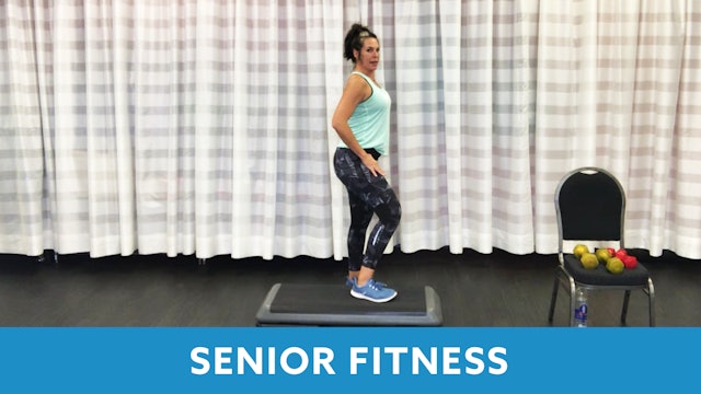 Senior Fitness Cardio & Strength with Juli (LIVE Monday 10/5 @ 11:00 am EST)