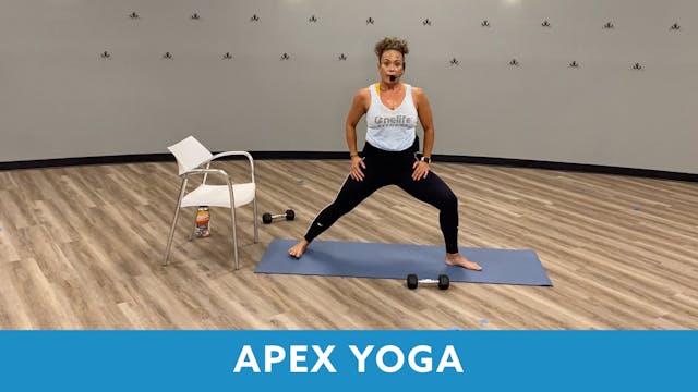 TONE UP 21 WEEK 4 - APEX YOGA #9 with...