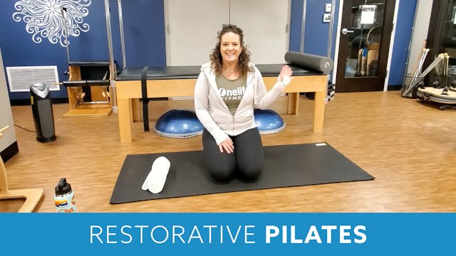 Restorative Pilates with Morgan (LIVE...