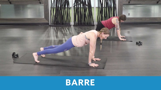 Barre #2 with Carlie and Erin