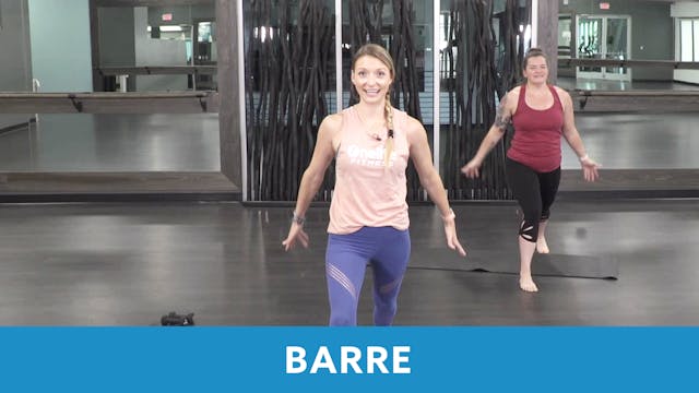 Barre with Carli and Erin