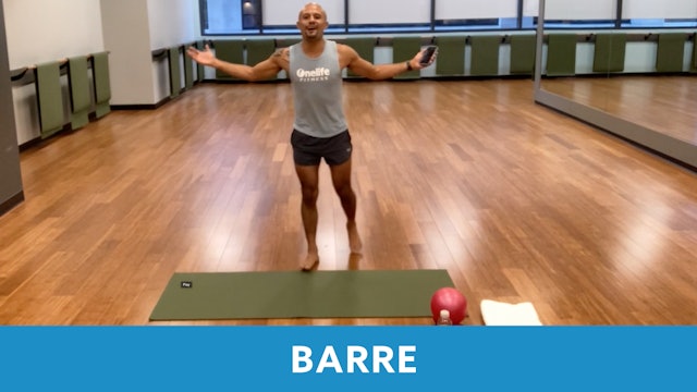 Freestyle Barre with Tomas - Latin beats - SEPTEMBER
