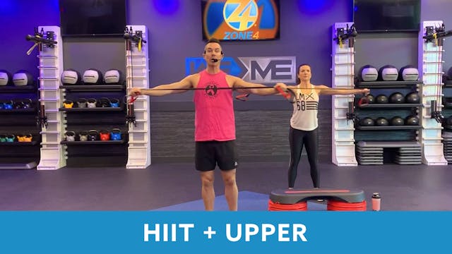 Day 5 - Advanced HIIT+Upper Body with...