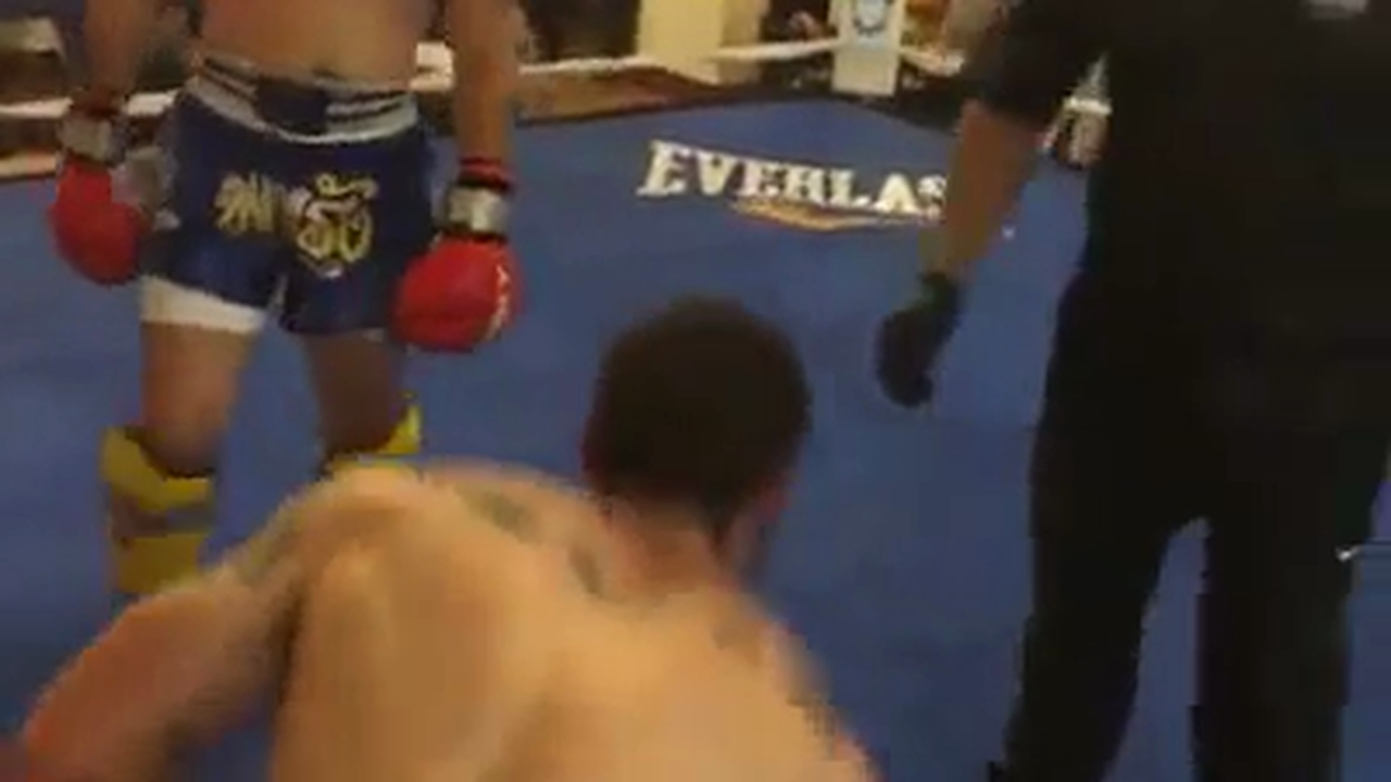 Antonio DeJesus Jr  (Red Corner)  Vs  Nick Spiegler  (Blue Corner) - USKBA  NY State 147lbs Championship