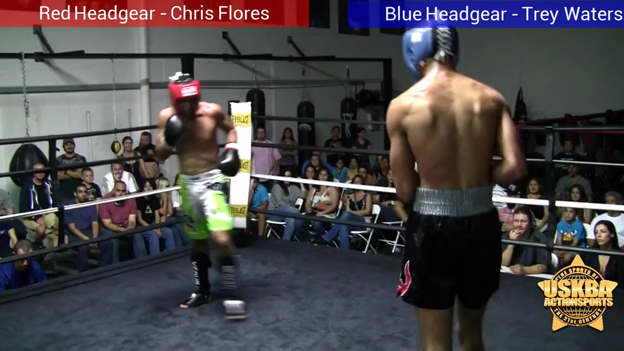 TREY WATERS vs. CHRIS FLORES - KICKBOXING - USKBA