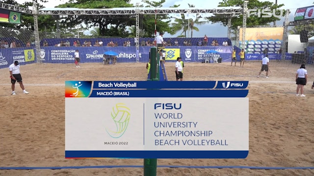 Day4 (M) Costa Rica v USA - FISU championship Beach Volleyball