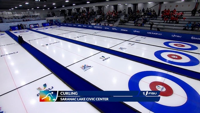 Lake Placid 2023 | Curling | Men | Semifinals | CAN v GBR | SUI v USA