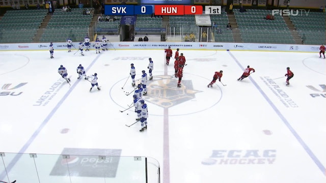 HUN v SVK - (M) Ice Hockey Qualifiers - Lake Placid 2023 FISU Games