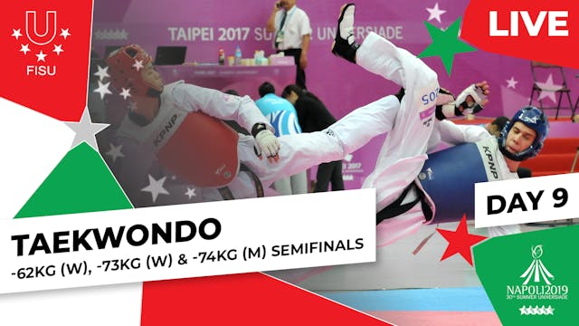 Napoli 2019 | Taekwondo | W/M | Semi-...