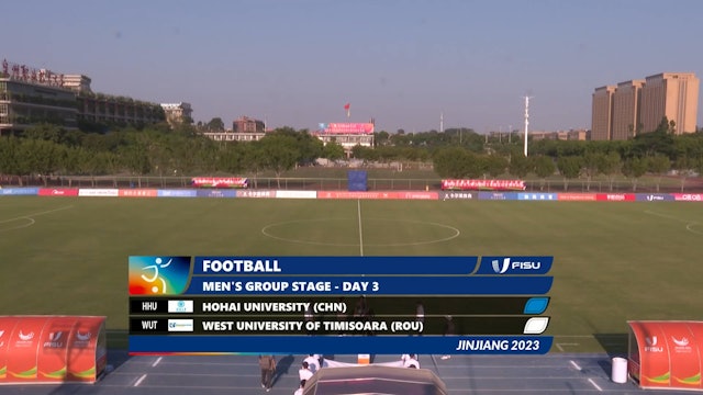 (M) Hohai University - CHN vs West University of Timisoara - ROU