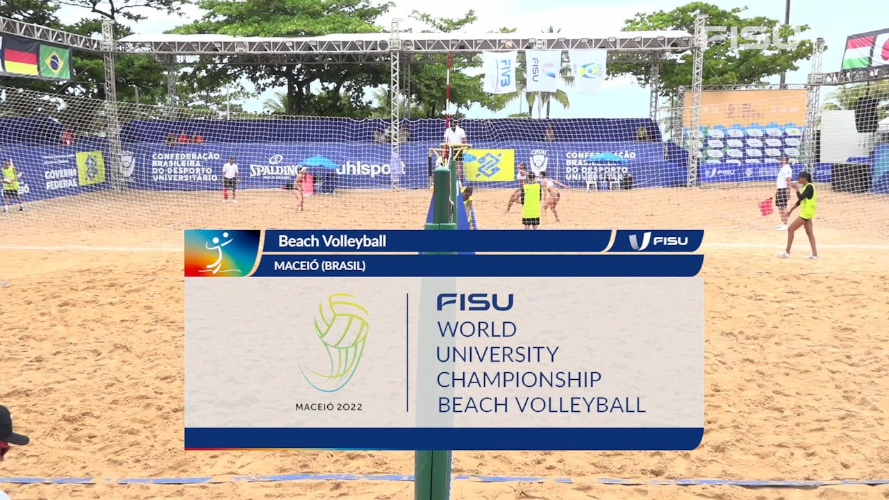Day4 (W) Costa Rica v South Africa FISU championship Beach Volleyball FISU.tv