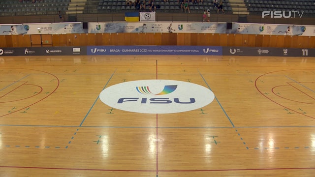 (M) Poland v Ukraine - Quarter-Final - 2022 FISU Championship Futsal