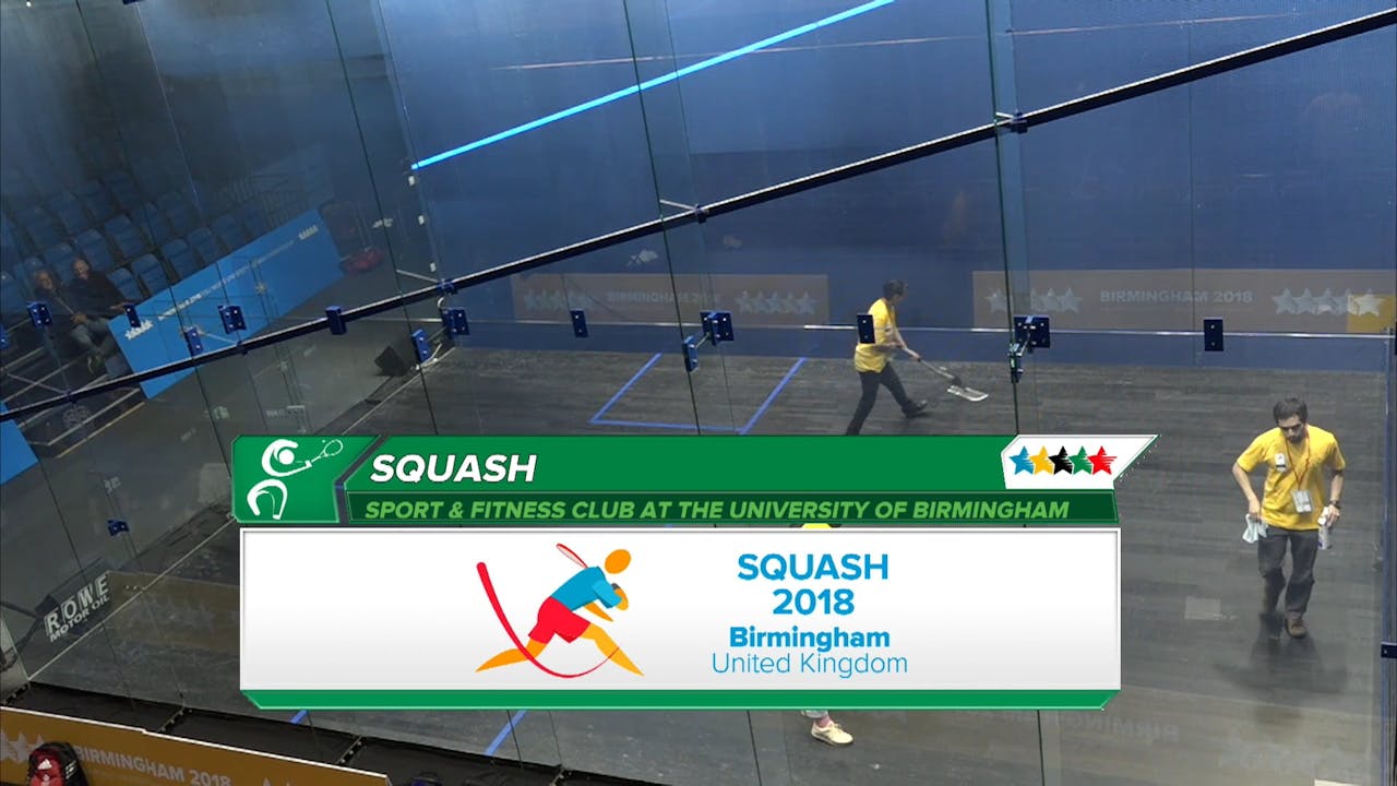 Birmingham 2018 Squash Individual SemiFinals Birmingham 2018