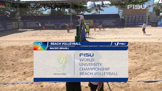 Day3 (W) Spain v Brazil FISU championship Beach Volleyball