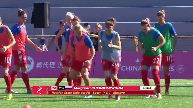 Taipei 2017 | Football | Women | Bronze Medal | RSA v RUS