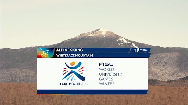 Lake Placid 2023 | Alpine Skiing | Women | Run 1 | Giant Slalom