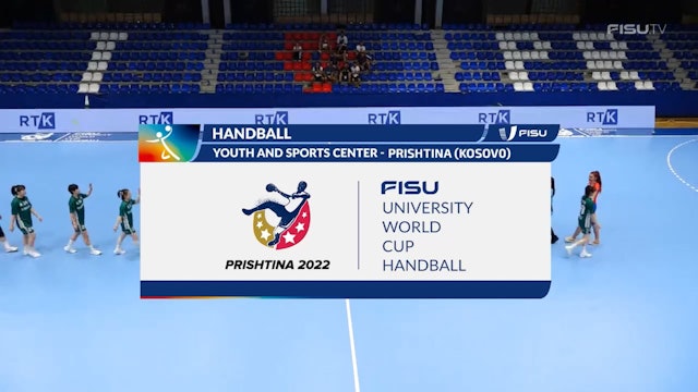 Day 2: (W)Shkodra_v_Kangwon_2022FISUCup_Handball