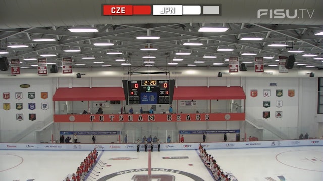 JPN v CZE - (W) Ice Hockey Qualifiers - Lake Placid 2023 FISU Games