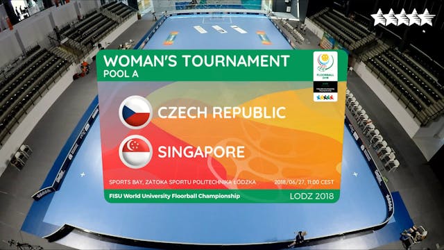 Lodz 2018 | Floorball | Women | CZE v...