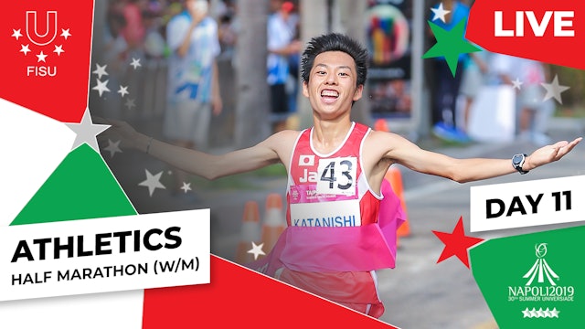 Napoli 2019 | Athletics | W/M | Half Marathon