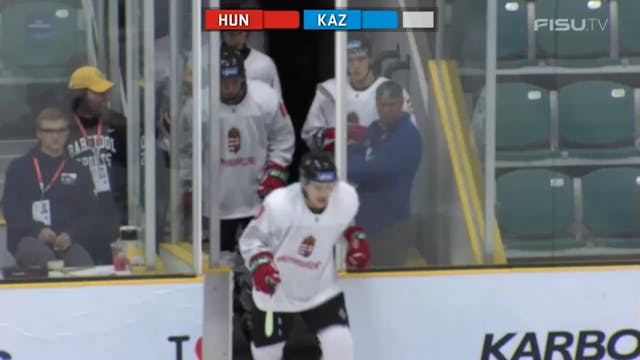 KAZ v HUN - (M) Ice Hockey Qualifiers...