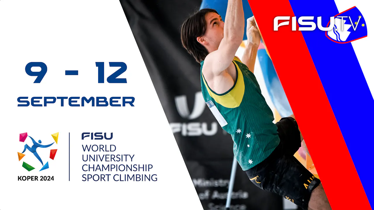 Koper 2024 FISU Championship Sport Climbing Featured Category FISU.tv