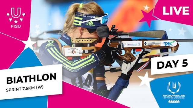 Krasnoyarsk 2019 | Biathlon | Women | Sprint 7.5 km