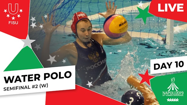 Napoli 2019 | Water Polo | Women | Semi-Finals | HUN v RUS