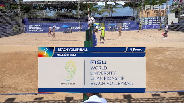 Day3 (W) Portugal v Australia FISU championship Beach Volleyball