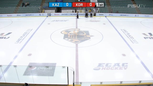 KOR v KAZ - (M) Ice Hockey Qualifiers...