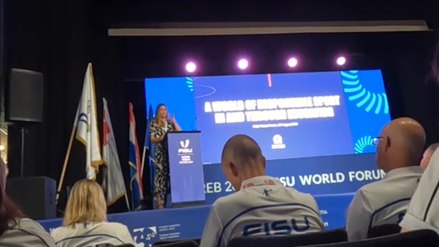 2024 FISU World Forum - Daniela Heerdt