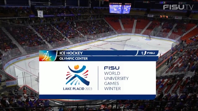 USA v CAN - (M) Ice Hockey FINALS - Lake Placid 2023 FISU Games