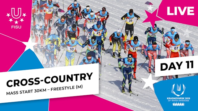 Krasnoyarsk 2019 | Cross-Country Skiing | Men | Mass Start 30km