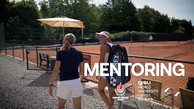 FISU Mentoring - Tennis - Justine Hen...