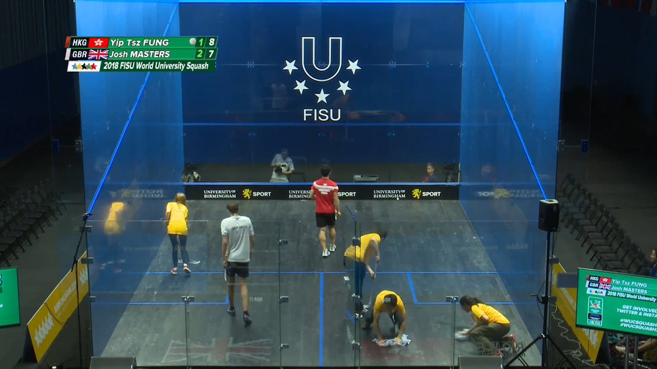 Birmingham 2018 Squash Team SemiFinal GBR v HKG Birmingham