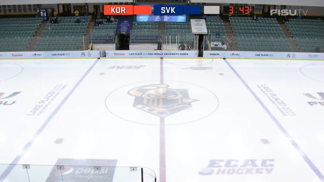 SVK v KOR - (M) Ice Hockey Qualifiers...