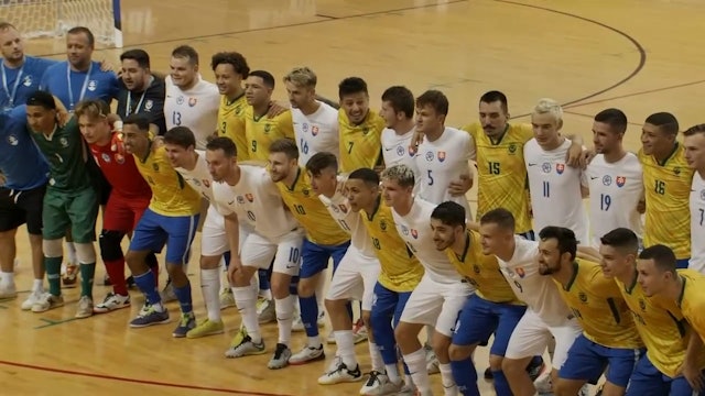 (M) Slovakia v Brazil - Day 3 - 2022 FISU Championship Futsal