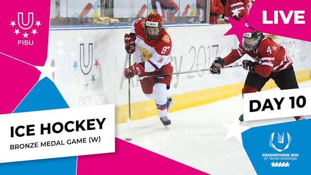 Krasnoyarsk 2019 | Ice Hockey | Women | Bronze Medal | JPN v USA