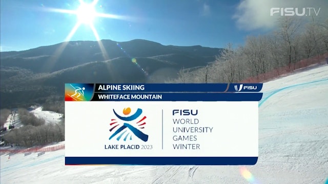 Lake Placid 2023 | Alpine Skiing | Men | Alpine Combined Super-G
