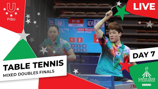 Napoli 2019 | Table Tennis | Finals | Mixed Doubles