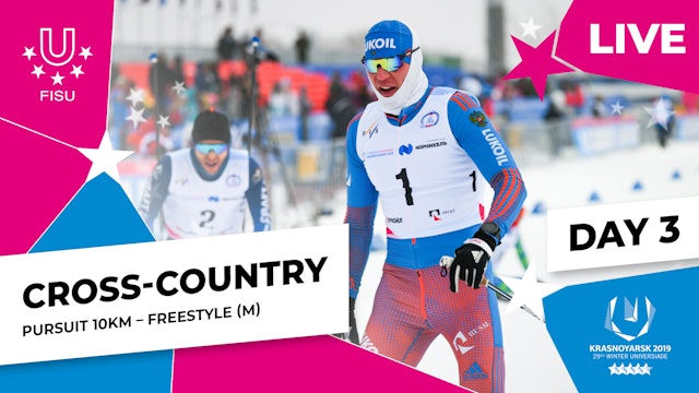 Krasnoyarsk 2019 | Cross-Country Skiing | Men | Pursuit 10km