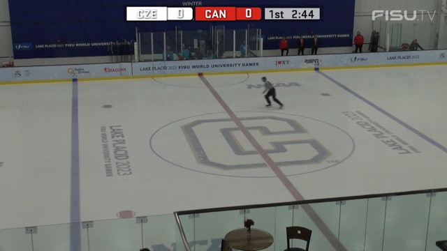 CAN v CZE - (M) Ice Hockey Qualifiers - Lake Placid 2023 FISU Games