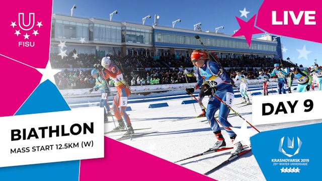 Krasnoyarsk 2019 | Biathlon | Women | Mass Start 12.5km